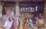 Domenico Ghirlandaio. The Birth of Mary.