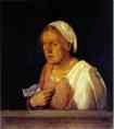 Giorgione. La Vecchia.