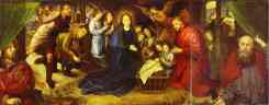 Hugo van der Goes. The Adoration of the Shepherds.