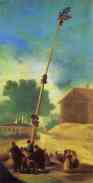 Francisco de Goya. The Greasy Pole (La Cucana).