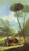 Francisco de Goya. The Fall (La Caída).
