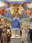 Benozzo Gozzoli. St. Sebastian Intercessor. Detail.