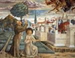 Benozzo Gozzoli. The Expulsion of the Devils from Arezzo.