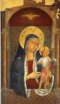 Benozzo Gozzoli. Madonna and Child Giving Blessings.