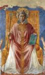 Benozzo Gozzoli. St. Fortunatus Enthroned.