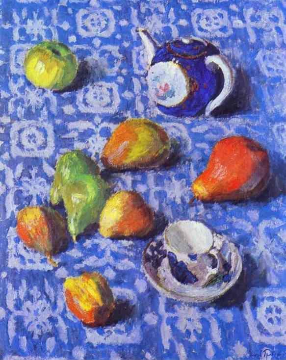 Igor Grabar. Pears. Still-Life.