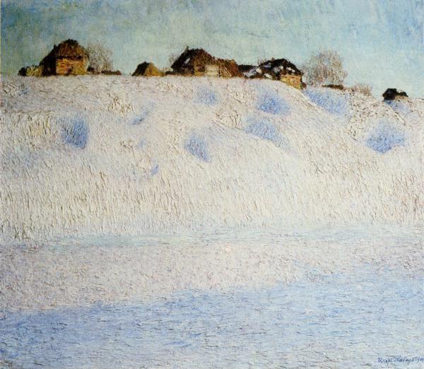 Igor Grabar. Snowdrifts.