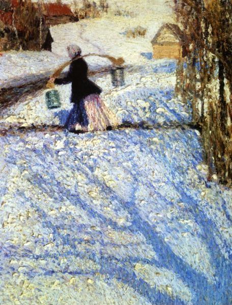 Igor Grabar. March Snow.