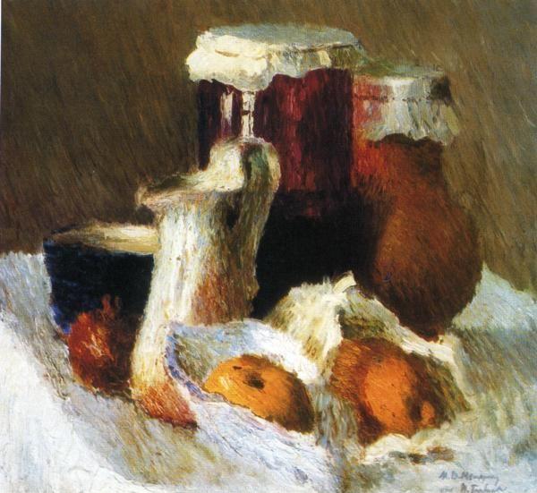 Igor Grabar. Jam Jar and Apples.