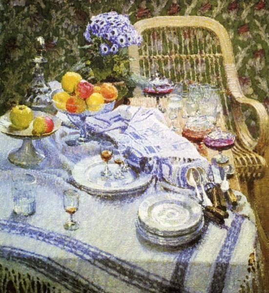 Igor Grabar. Untidy Table.