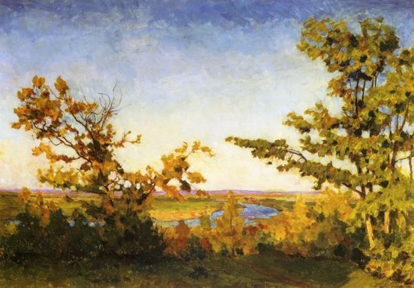 Igor Grabar. Autumn Evening.