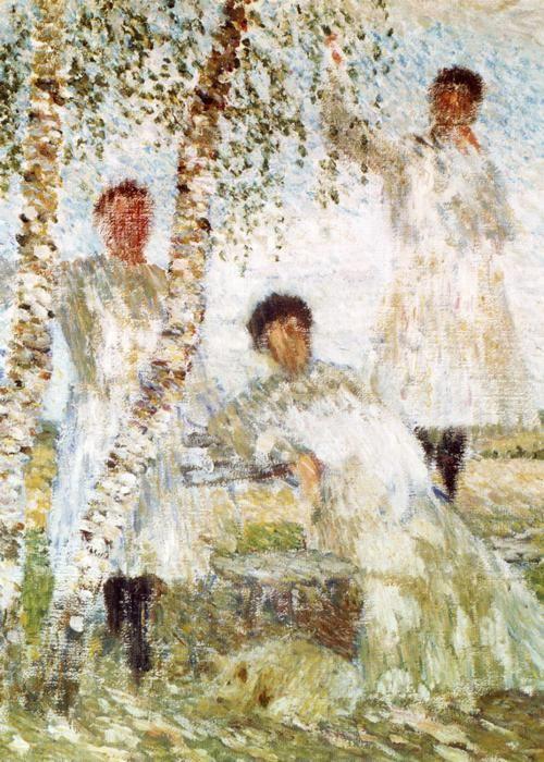 Igor Grabar. Under Birches.