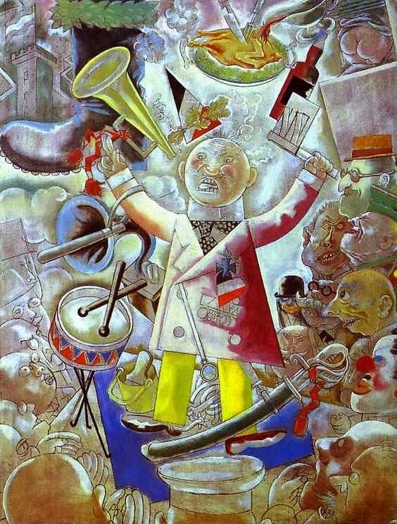 George Grosz. The Agitator.
