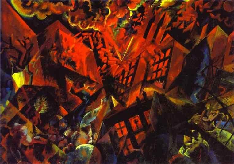 George Grosz. Explosion.