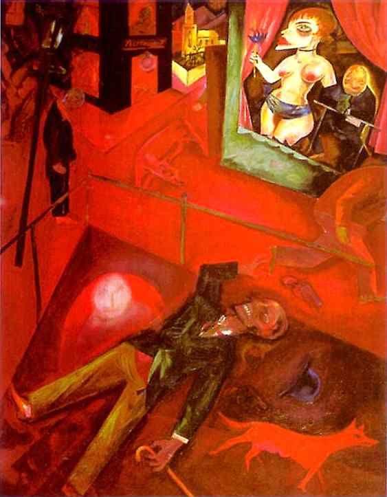 George Grosz. Suicide.