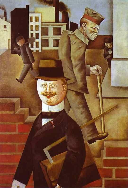 George Grosz. Grey Day.
