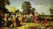 Dirck Hals. Partie champetre.