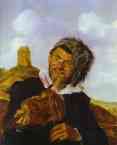 Frans Hals. Fisherman, Playing a Fiddle.