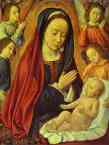 Jean Hey. The Virgin Surrounded by Angels.
