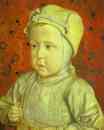 Jean Hey. Portrait of the Dauphin Charles-Orlant.