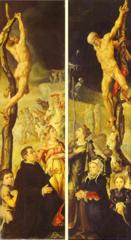Maerten Jacobsz van Heemskerck. Golgotha (wings).