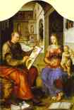 Maerten Jacobsz van Heemskerck. St. Luke Painting the Virgin.
