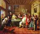 William Hogarth. Falstaff Examining His Recruits.