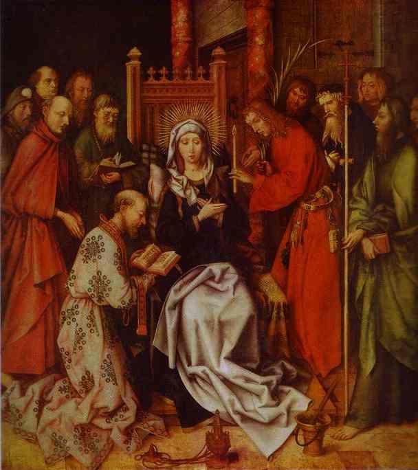 Hans Holbein the Elder. Death of the Virgin.