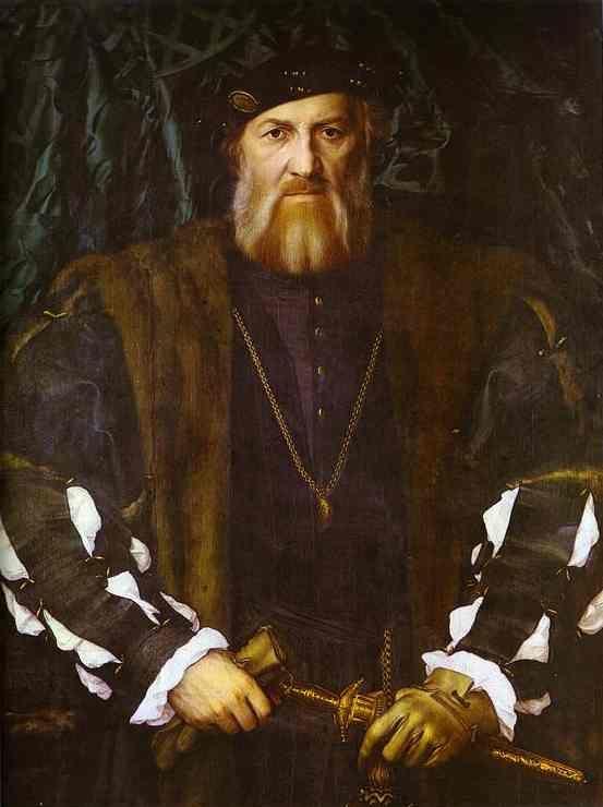 Hans Holbein. Portrait of Charles de Solier, Sire de Morette.
