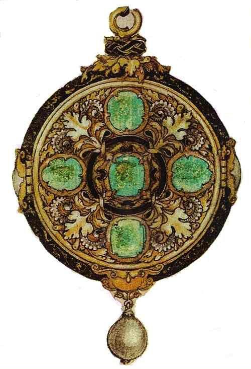 Hans Holbein. Design for Pendant. .