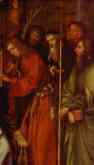 Hans Holbein the Elder. Death of the Virgin. Detail.