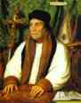 Hans Holbein. Portrait of William Warham.
