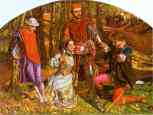William Holman Hunt. Valentine Rescuing Sylvia from Proteus.