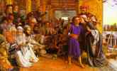 William Holman Hunt. The Finding of the Savior in the Temple.