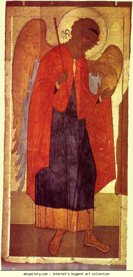 Russian Icon. The Archangel Michael.