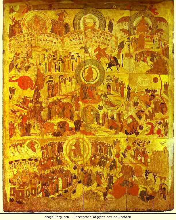Russian Icon. The Apocalypse.
