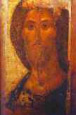 Andrei Rublev. Our Savior. Detail.