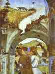 Francesco del Cossa. Detail from "March" from the Cycle of the Months.