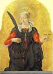 Francesco del Cossa. St. Lucy.