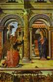 Francesco del Cossa. Annunciation.