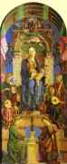Cosme Tura. Madonna Enthroned.