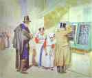 Alexander Ivanov. A Bridegroom Buying a Ring for His Fiancee.