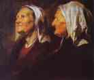 Jacob Jordaens. Head of an Old Woman.