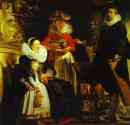 Jacob Jordaens. The Artist and His Family in a Garden.