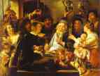 Jacob Jordaens. The Bean King.