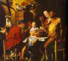 Jacob Jordaens. The Satyr and the Farmer's Family.