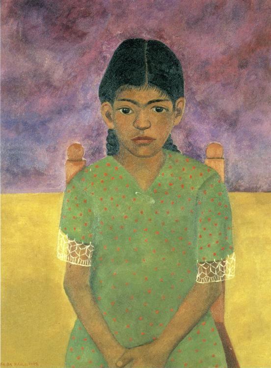 Frida Kahlo. Portrait of Virginia (Nina).