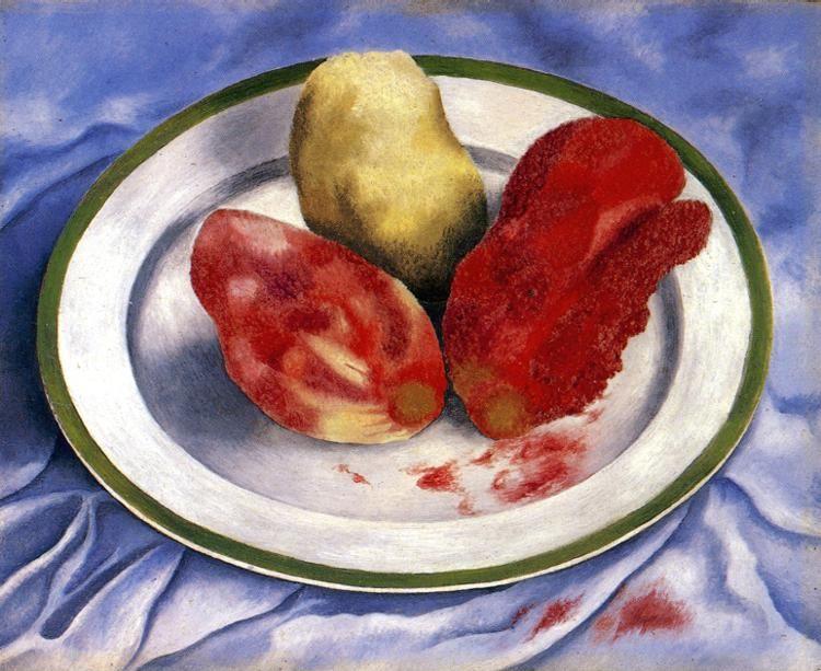 Frida Kahlo. Tunas (Still Life with Prickly Pear Fruit).