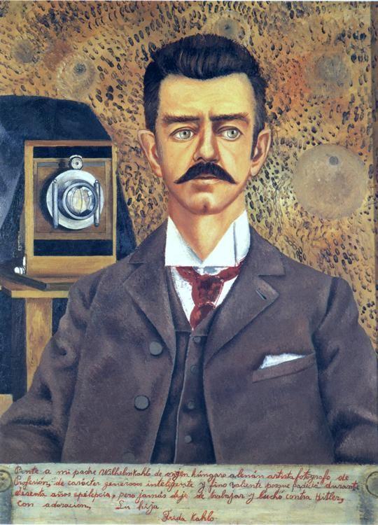 Frida Kahlo. Portrait of Don Guillermo Kahlo.