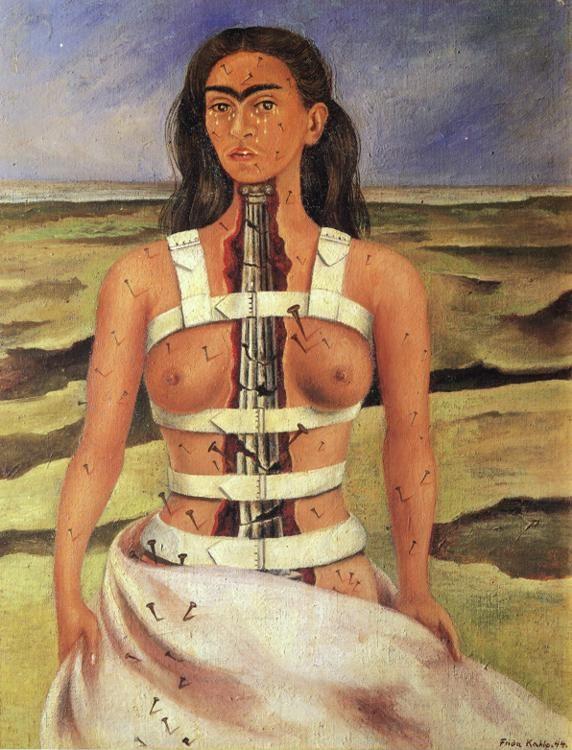 Frida Kahlo. The Broken Column.